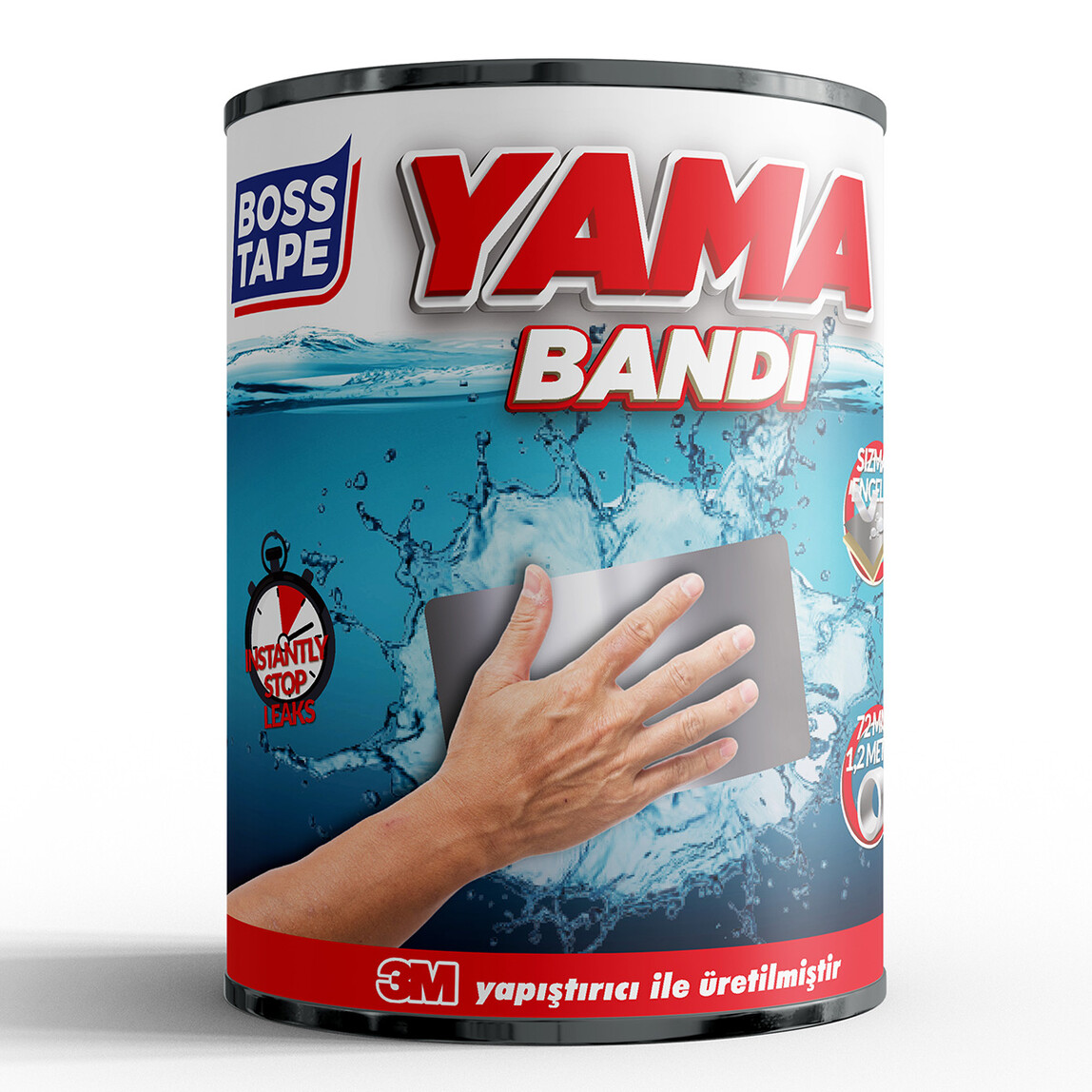    Yama Bandı Kutulu 72mmx1,2mt  
