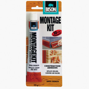 Bison Montage Kit Süper Güçlü  125 g Tüp Blister