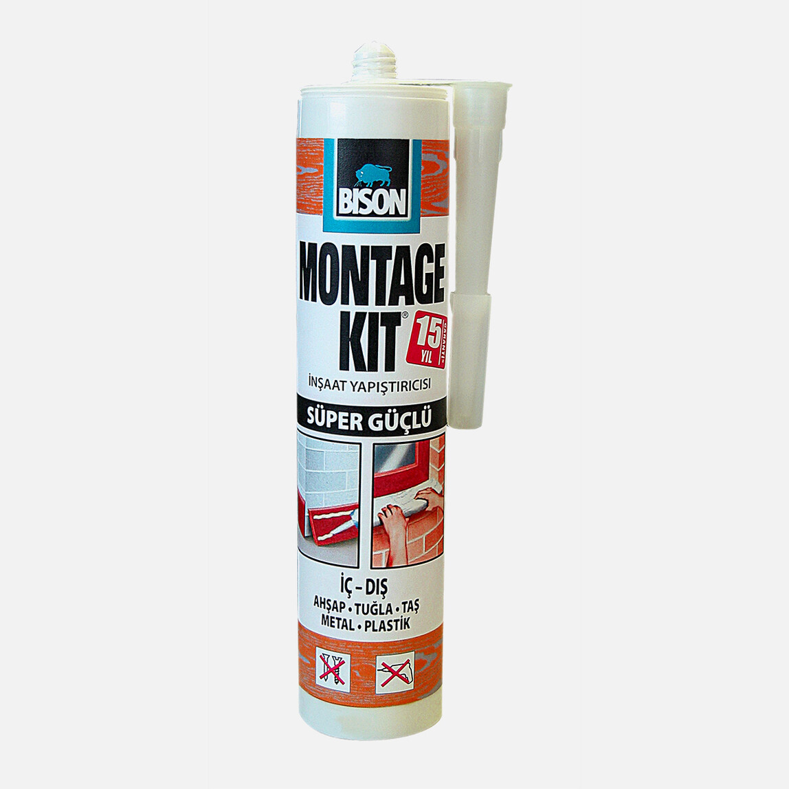    Bison Montage Kit Süper Güçlü 310 ml. Kartuş  