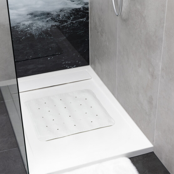 Diaqua Küvet İçi Paspas White 54.5x54.5cm 