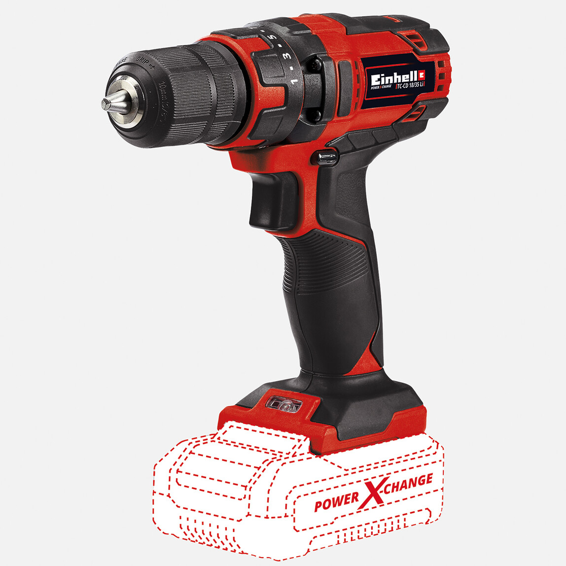    Einhell TC-CD 18/35Li Li-ion Darbesiz Akülü Matkap -Solo (Akü ve Şarj Cihazı Dahil Değildir.) 