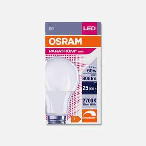 Osram CLA60D 9W/827 230V FR E27 Led Ampul