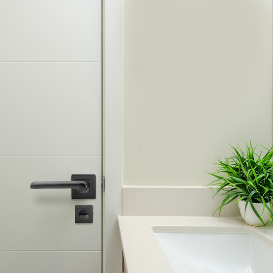 Yale Siena Wc Kapı Kolu Siyah 