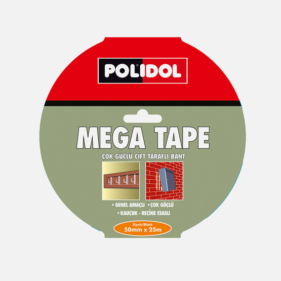 Polidol Mega Tape - Extreme Fix Montaj Bandı 25mmx2m 