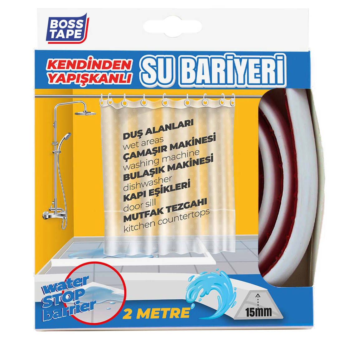 Su Bariyer Bandı 2 Metre_0