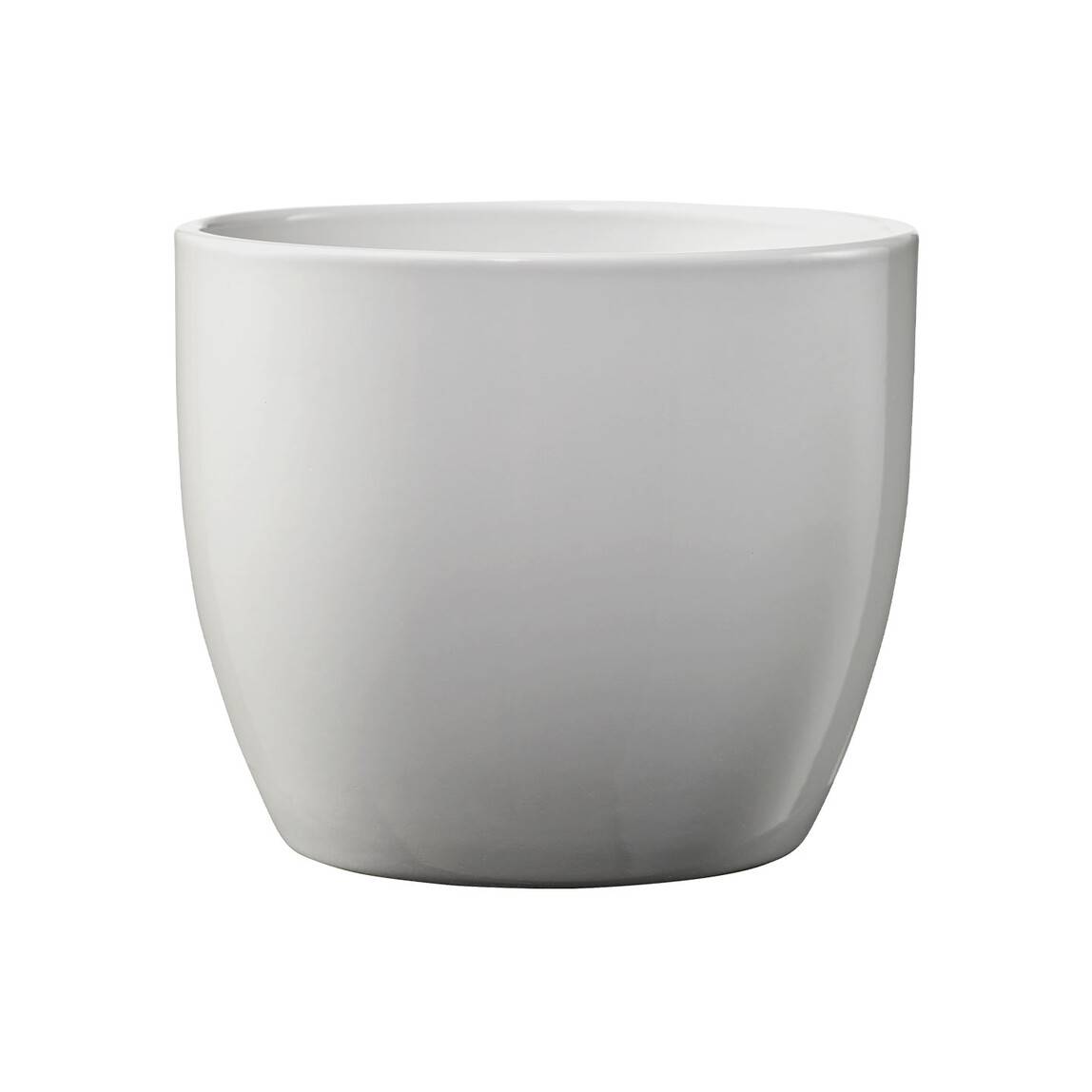    Basel Elegance Gri Saksı 12 cm 