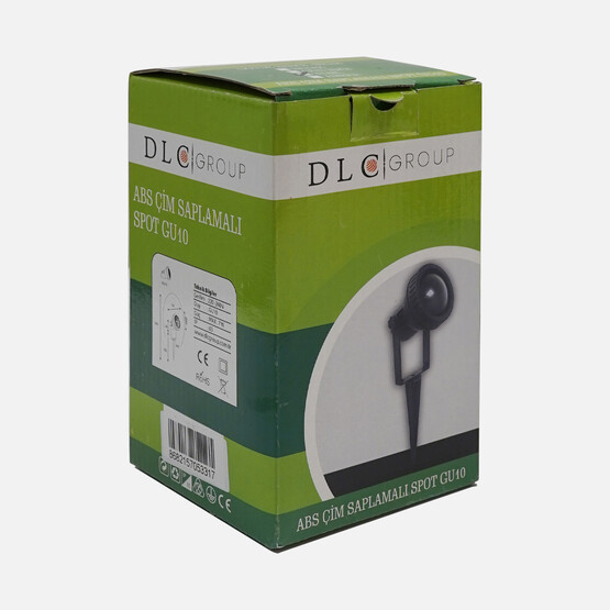 Dlc Çime Saplamalı 7W Led Plastik Spot Beyaz Işık 