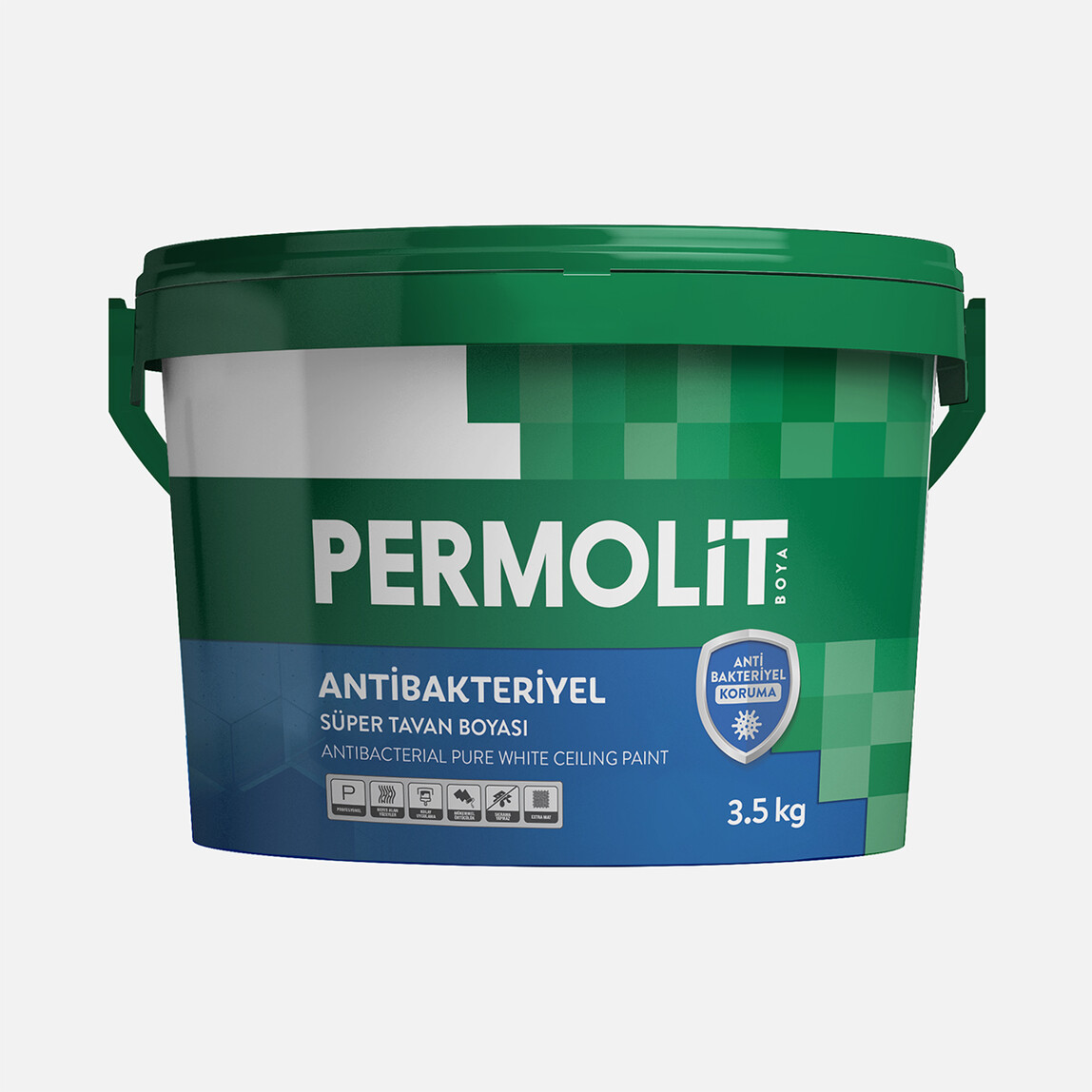    Permolit 3,5 KG Antibakteriyel Süper Tavan Boya 
