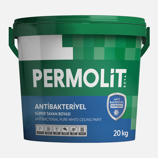 Permolit Antibakteriyel Süper Tavan Boyası 17,5kg