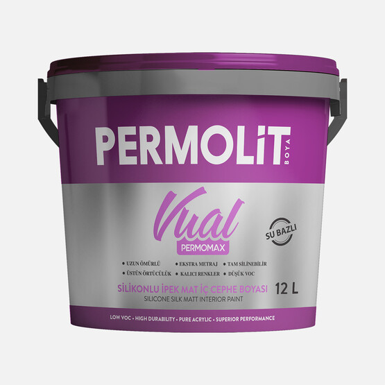Permolit Permomax Vual D1-Baz İç Cephe Boyası 12L