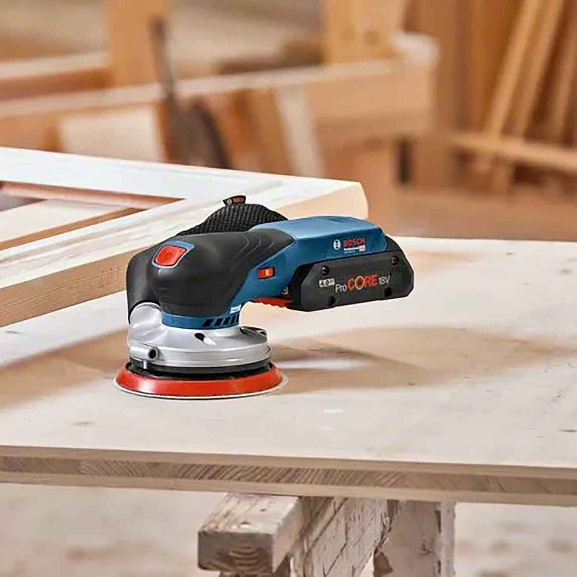    Bosch Profesyonel GEx 18V-125 Eksantrik Zımpara Solo (Akü ve Şarj Cihazı Dahil Değildir.) 