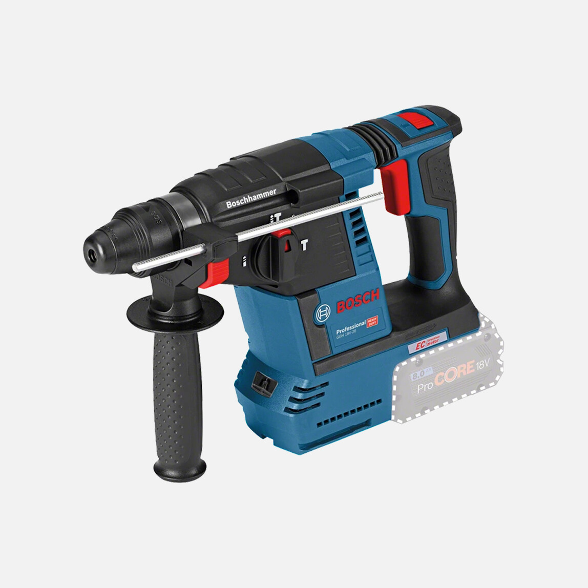    Bosch Profesyonel GBH 18V-26 Akülü Kırıcı Delici -Solo (Akü ve Şarj Cihazı Dahil Değildir.) 