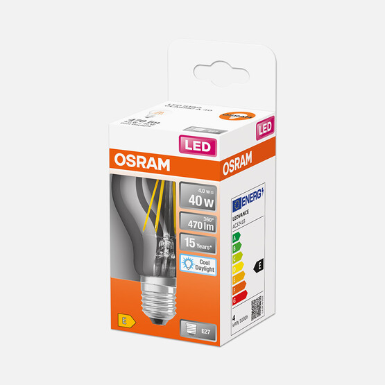Osram Led Filament 4W/865 E27 Beyaz Işık Ampul 