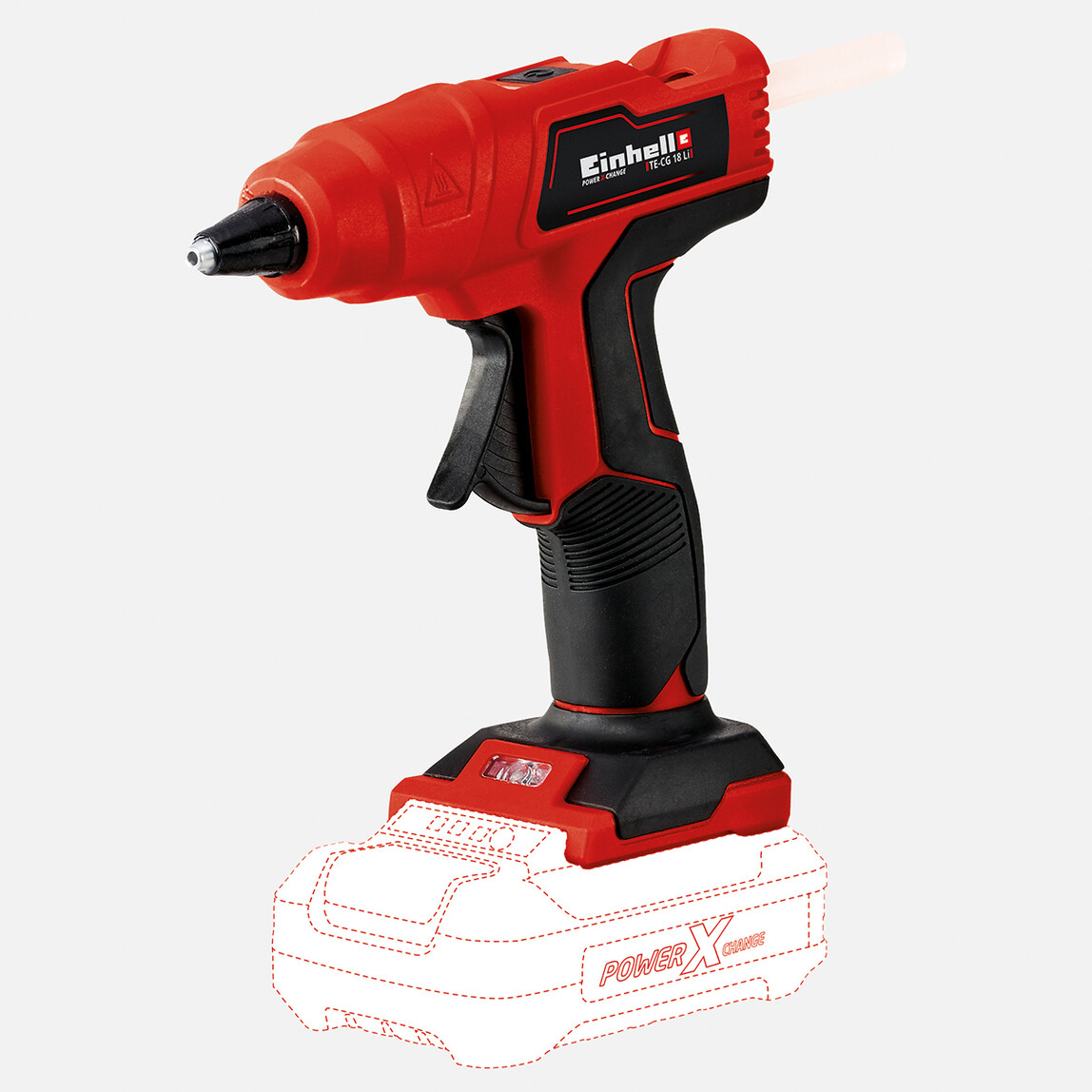    Einhell TE-CG 18 Li Solo Akülü Sıcak Silikon Mum Tabancası (Akü ve Şarj Cihazı Dahil Değildir.) 