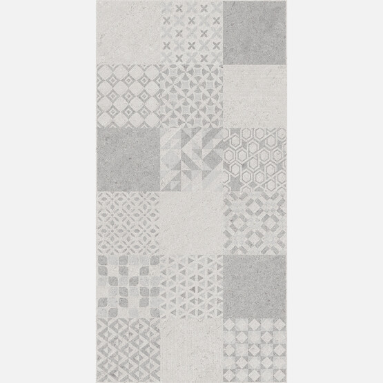 Kale Seramik Urban Patchwork Dekor 40x80cm RM-6132R