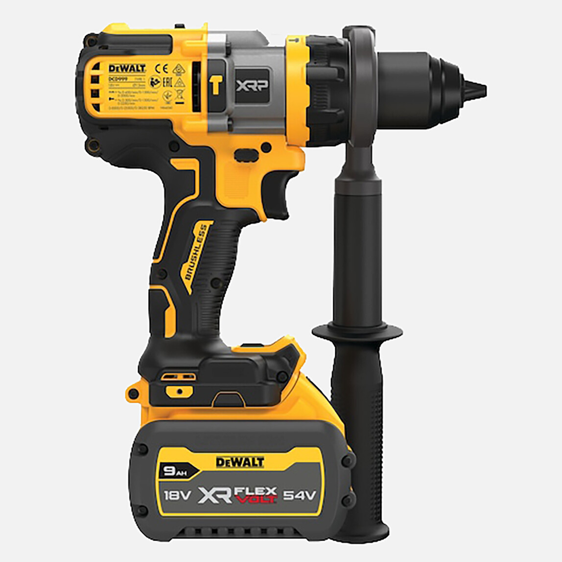    Dewalt Dcd999X1-Qw 18V 9.0 Ah 126 Nm Li-ion Flex Volt Kömürsüz Akülü Darbeli Matkap  