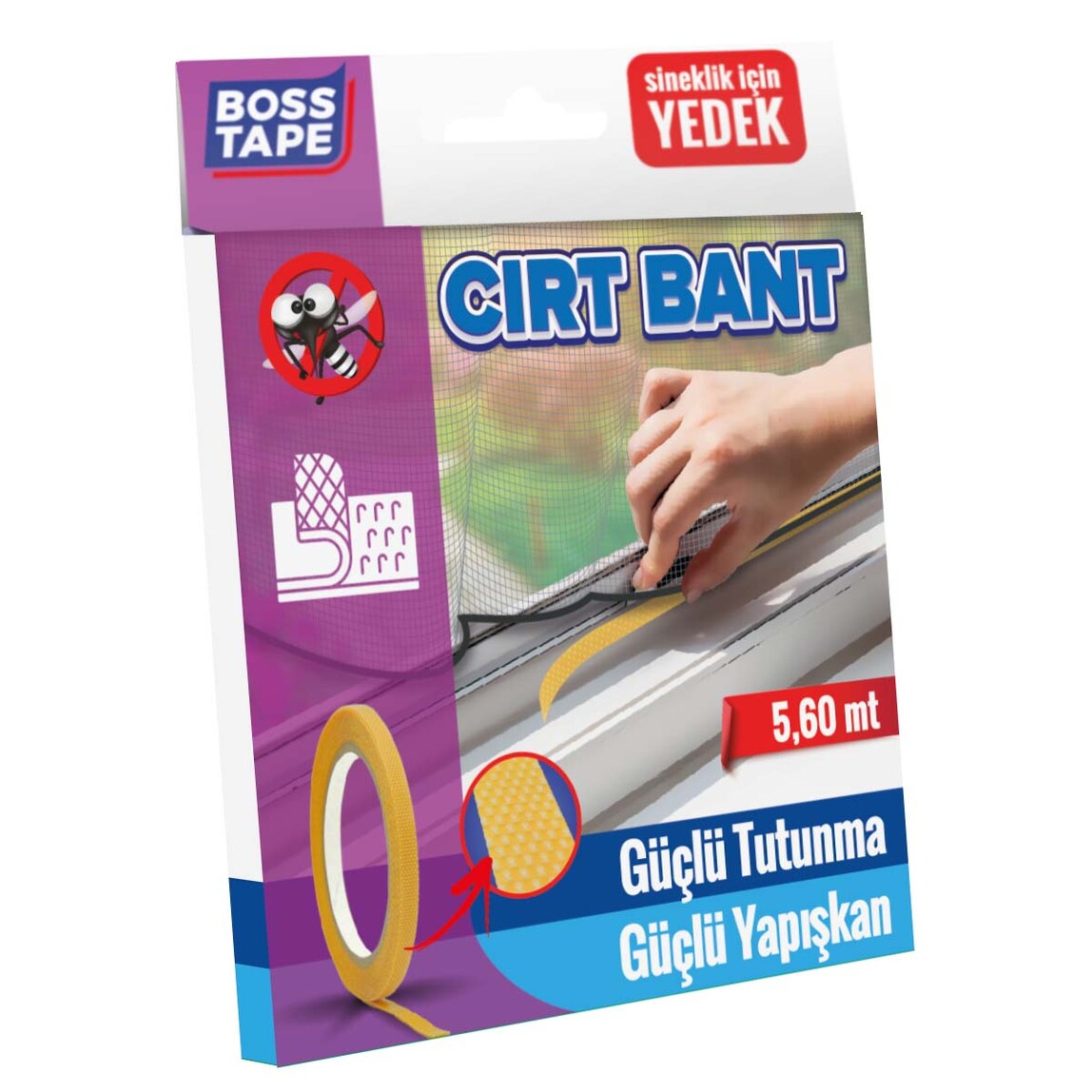    Boss Tape Sineklik Yedek Cırt Bant 5,6 m
  