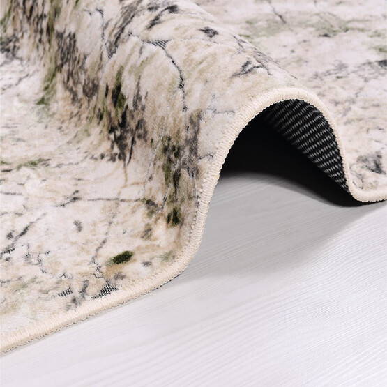 Crea Zümrüt 2121 Kaymaz Tabanlı Halı 80x300 cm 