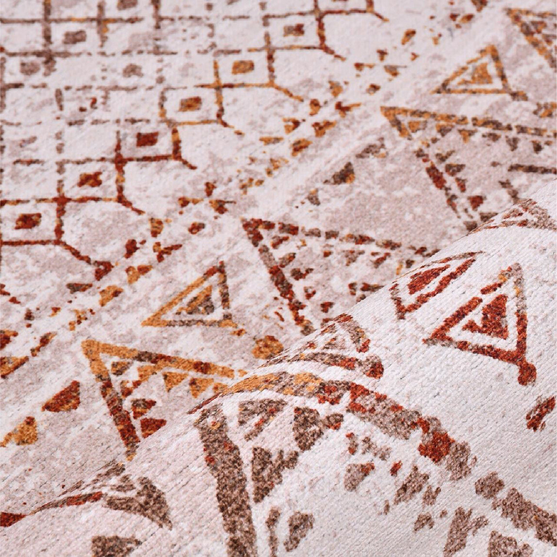    Crea Otantik 1004 Kaymaz Tabanlı Halı 80x150 cm  