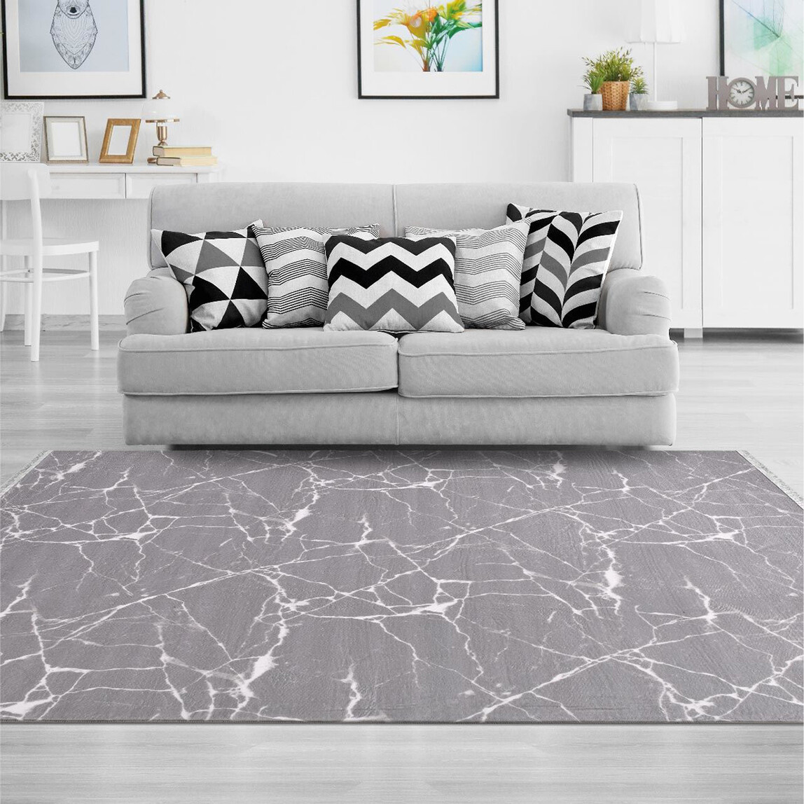    Crea Bamboo 2158 Kaymaz Tabanlı Halı 80x300 cm  