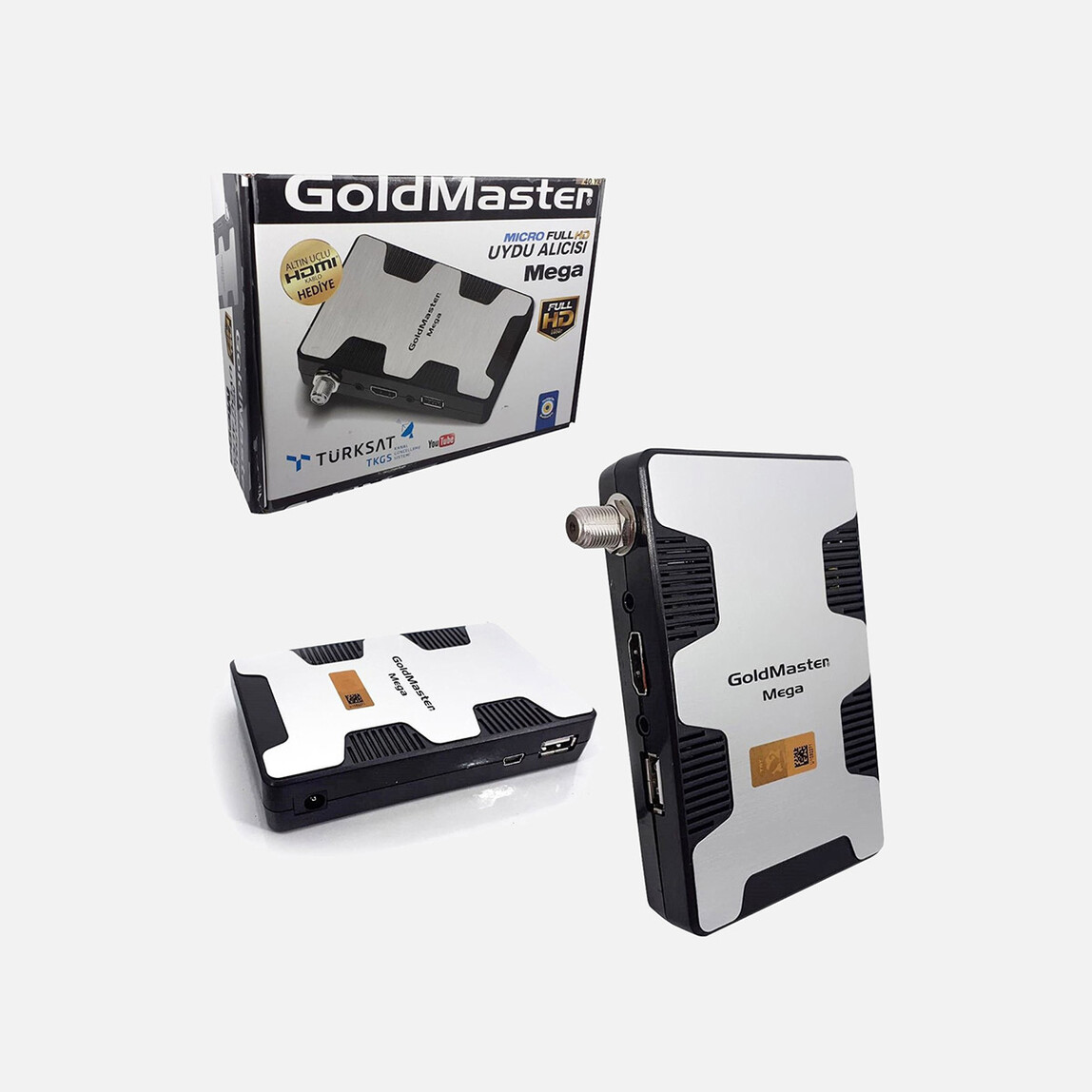    Goldmaster Uydu Alıcı Mega Micro Full Hd  