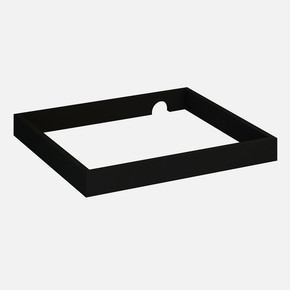 Siyah Ankastre Ocak Altı 60x53x6,5cm