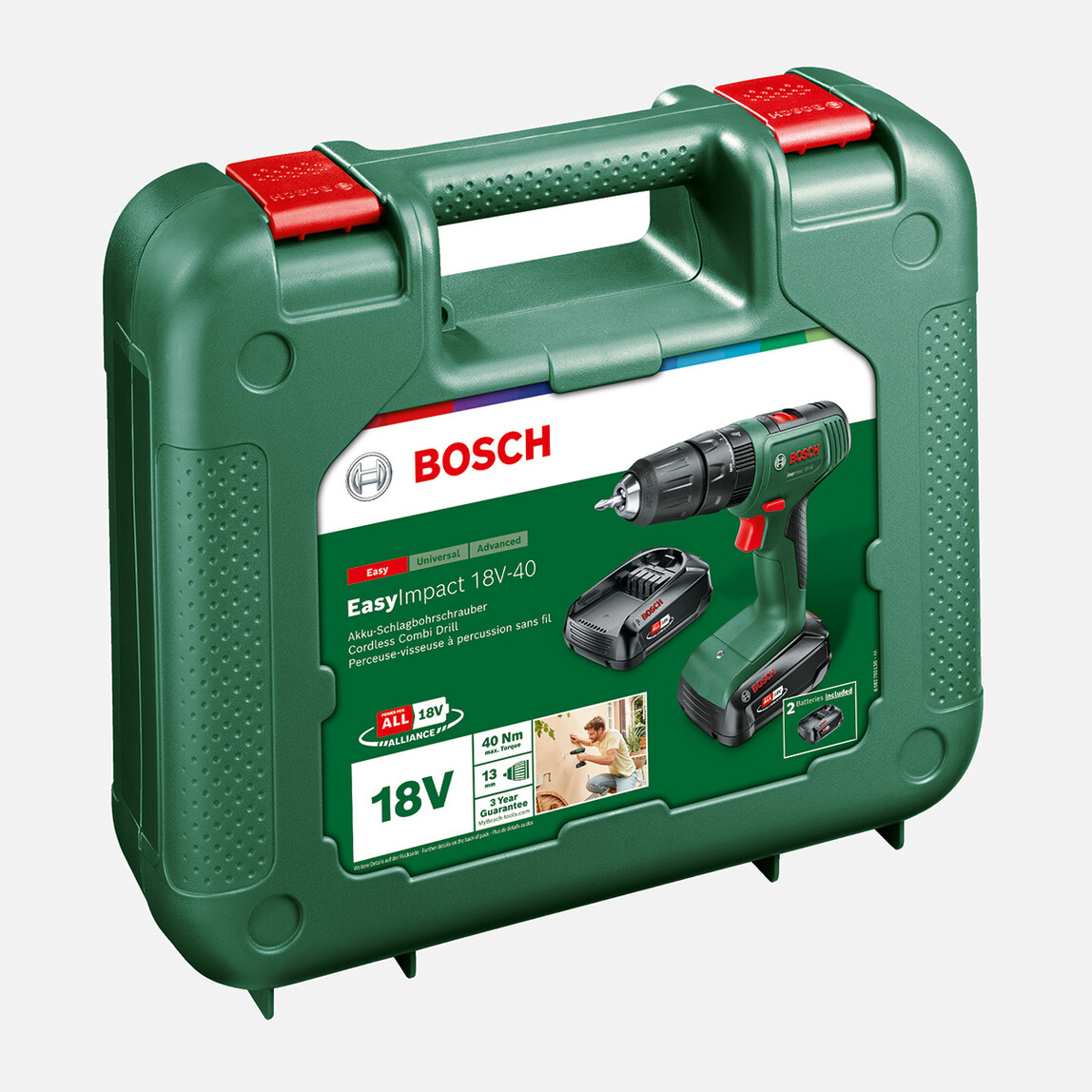 Bosch EasyImpact 18V-40 (2.0 Ah Tek Akü, AL18V-20)_4