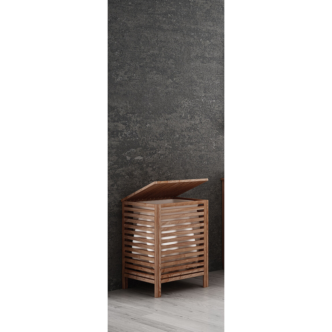    Gold Banyo Berlutti 48 cm Banyo Kirli Sepeti Ceviz 