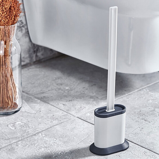 Rulopak Oval Silikon Tuvalet Fırçası 