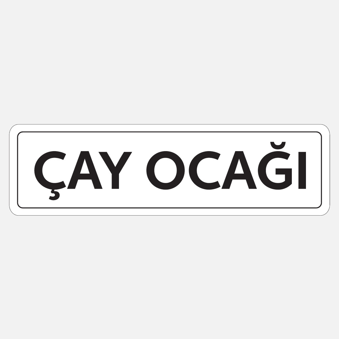    Ekstrafix Yul-203 7x24,5cm Çay Ocağı  