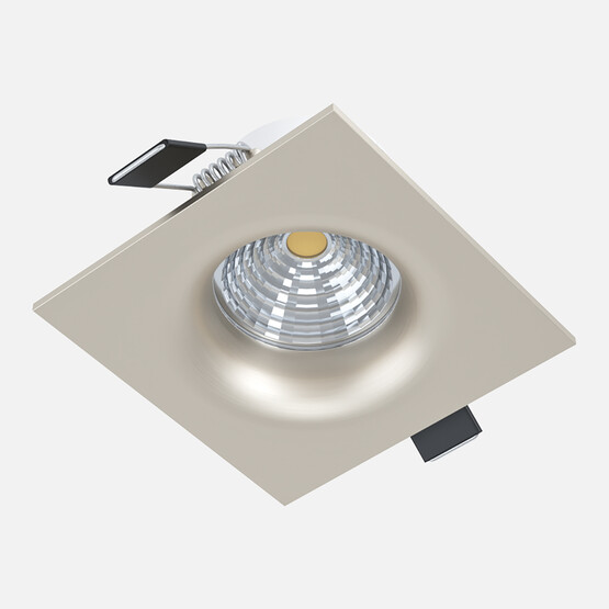 Eglo Saliceto 6 W Ledli Kare Tavan Spot 1 Adet Saten 