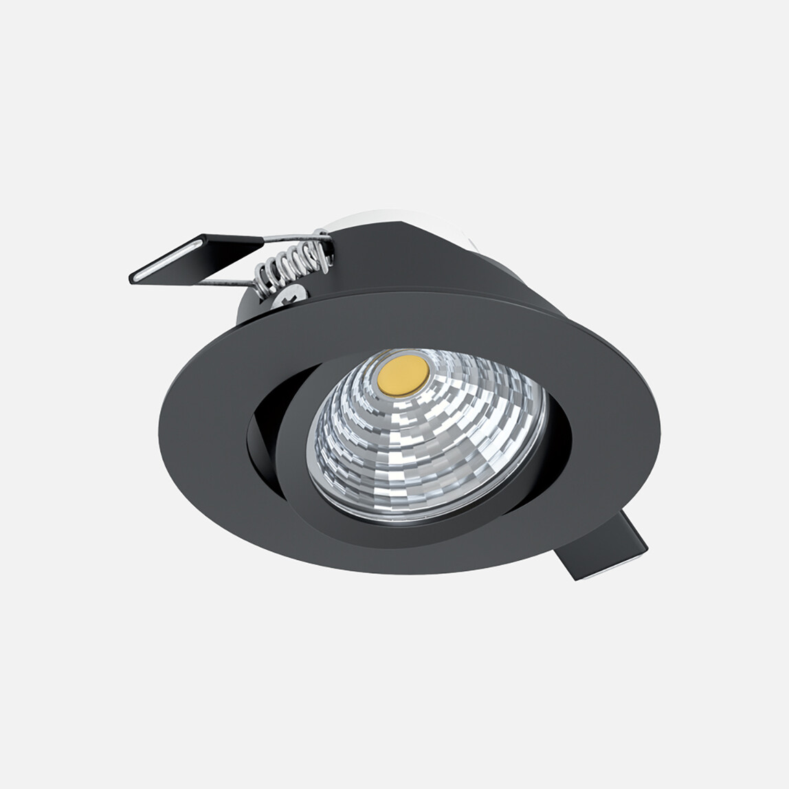    Eglo Saliceto 6 W Ledli Yuvarlak Tavan Spot 1 Adet Siyah  