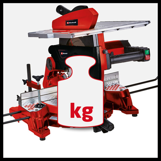 Einhell TC-MS3017-T 2000 W 30x305 mm T- Tablalı Kızaklı Lazerli Gönye Testere 