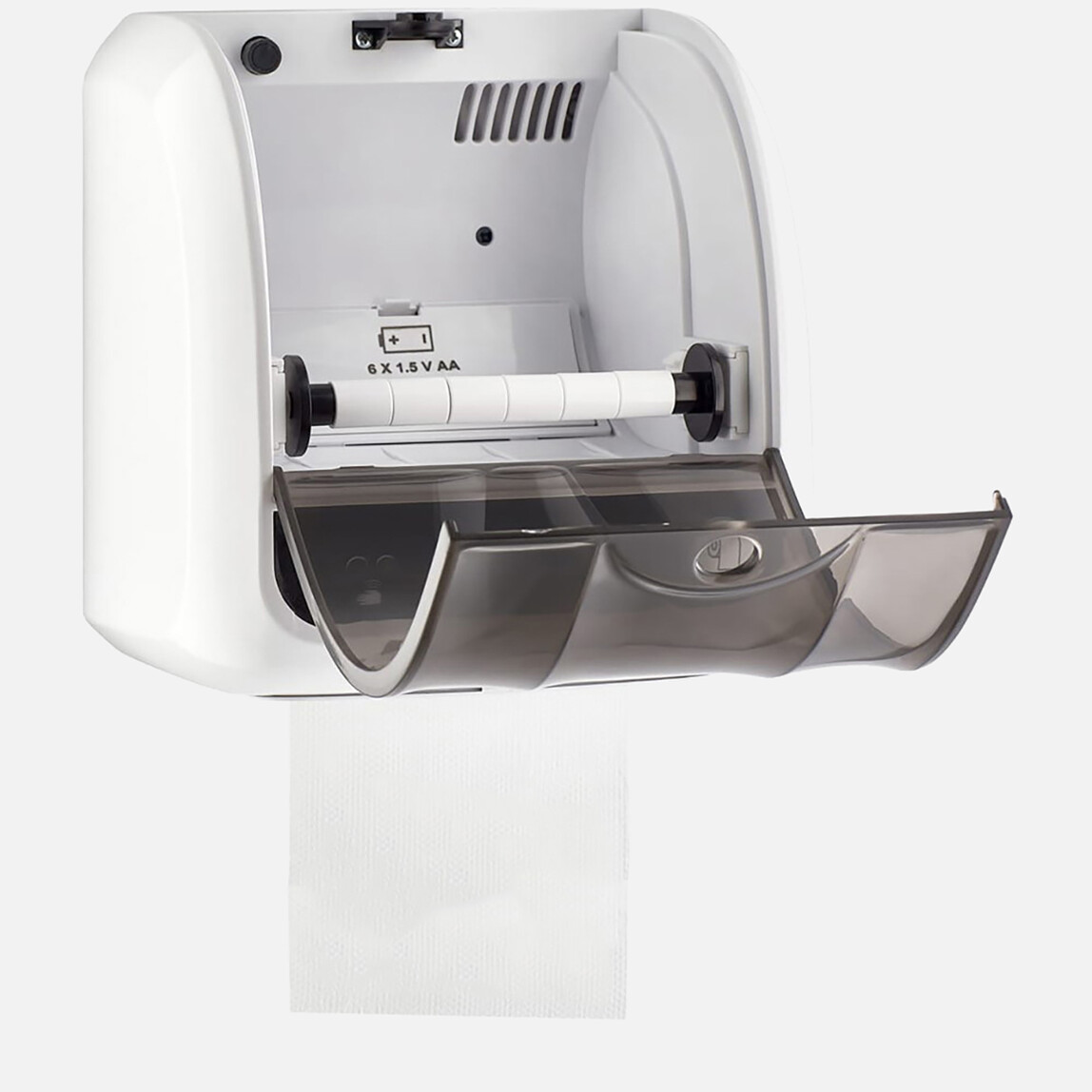 Rulopak Robolet Sensörlü Tuvalet Kağıdı Dispenseri Beyaz_1