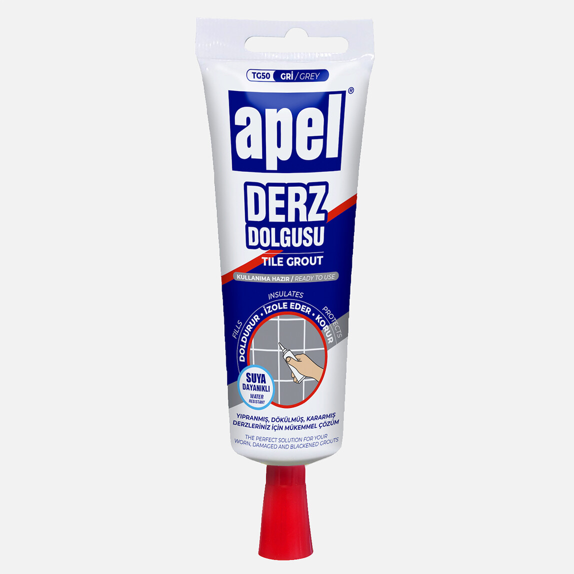    Apel Derz Dolgusu Gri 350 g 