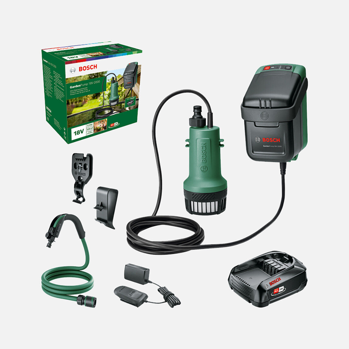    Bosch GardenPump 18-2000 Akülü Bahçe Sulama Pompası  