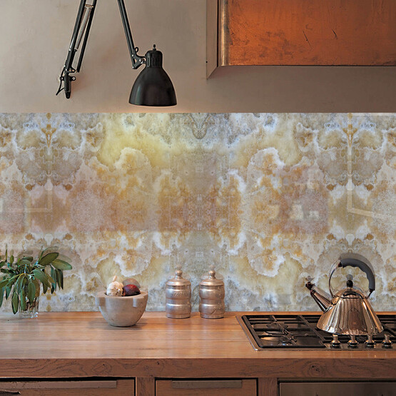 Tink Panel Desenli Cappuccino 41 x 62 cm 0.5 mm Duvar Panel PVC Karola