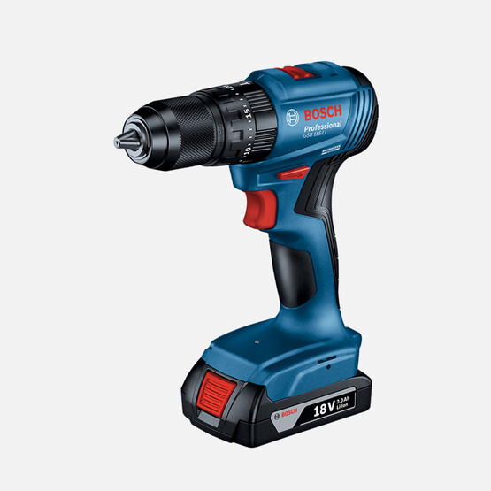 Bosch GSB 185-LI (1x2.0Ah) + 23 parça Aksesuar seti Darbeli Akülü Vidalama