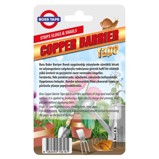 Bakır Bariyer Bandı 18mm X 2mt
