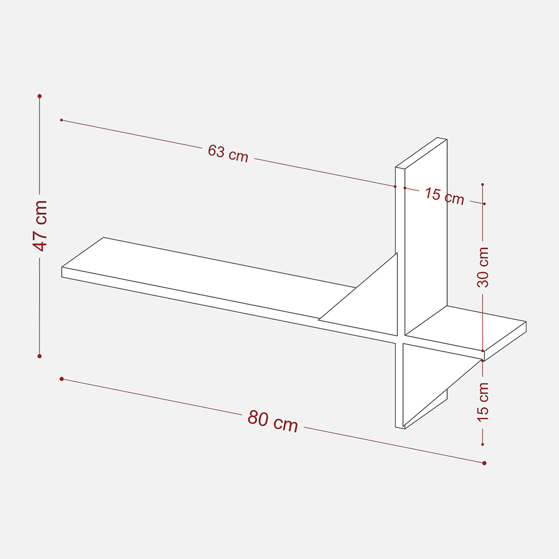    Vezüv Raf Dec106 Safir Meşe 15x80x47  