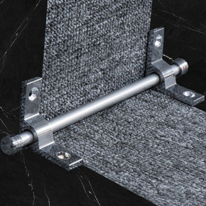 8 mm Aluminyum Yuvarlak Çubuk Krom 100 cm
