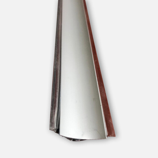 Ersin Alüminyum Mutfak Tezgah Süpürgeliği İç Bükey 300 cm