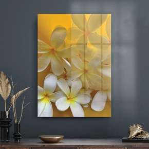 Glow Cam Tablo White Lily Desenli 30x40 cm