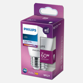 Philips Led 60W P48 E27 Cw Fr Nd Ampul