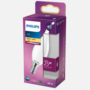 Philips Led Classic 25W Ba35 E14 Ww Fr Ampul