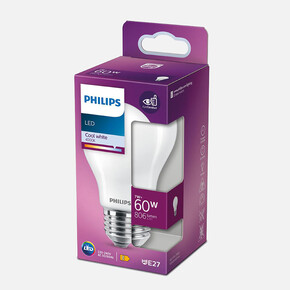 Philips Led Classic 60W A60 E27 Cw Fr Nd Ampul