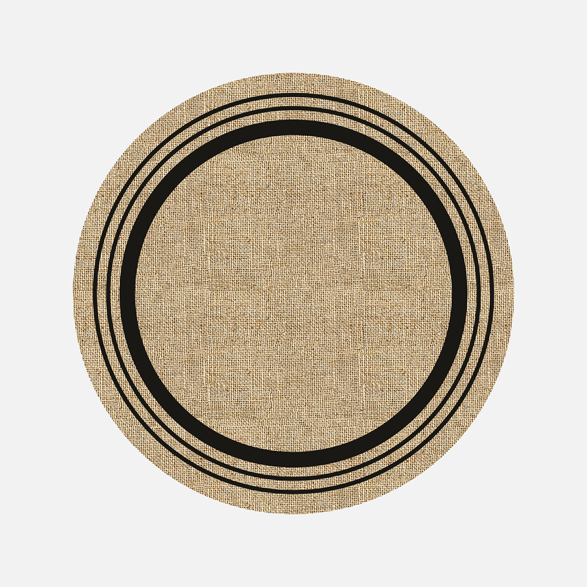    Concepta Yuvarlak Jüt Kilim J1019 100x100 cm  