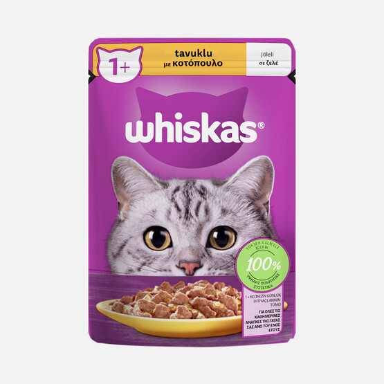 Whiskas Tavuklu Poşet Yaş Mama 85g 