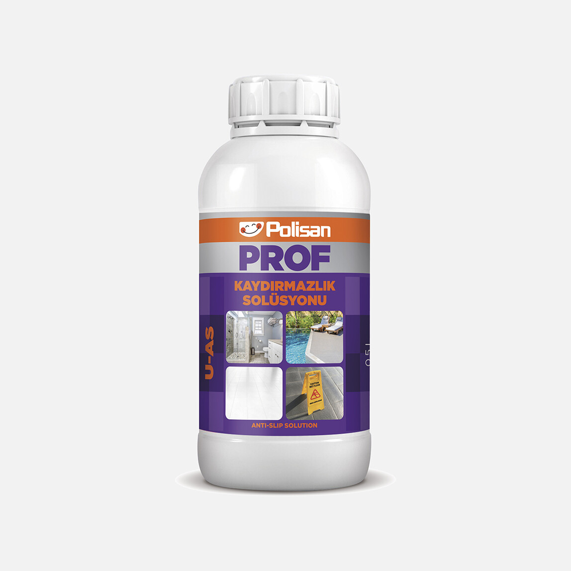    Polisan 0,5 L Profesyonel Kaydırmazlık Sıvısı 