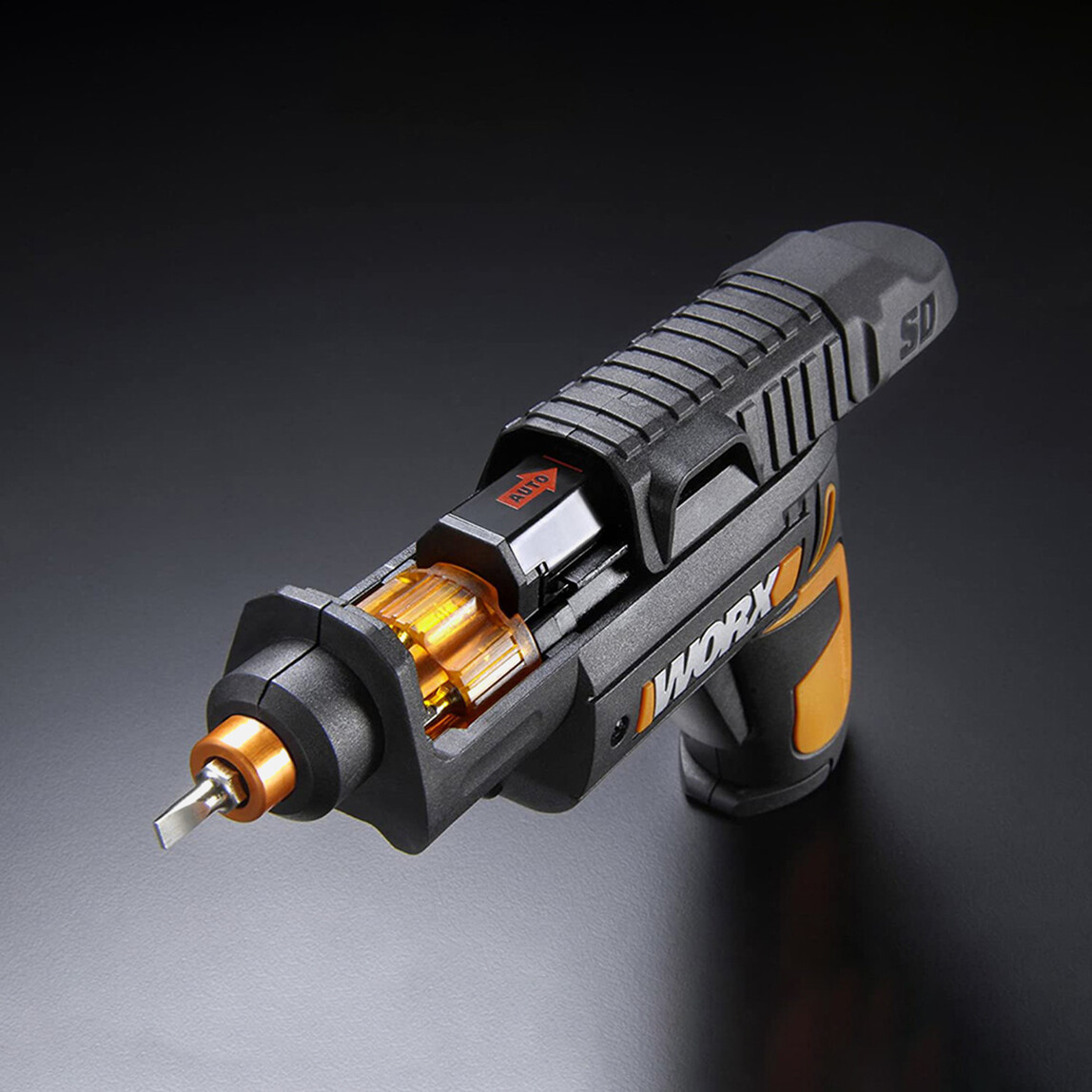    Worx WX255 4 V 1.5 Ah Tek Akülü Li-ion Darbesiz Akülü Vidalama + Vida Tutucu   